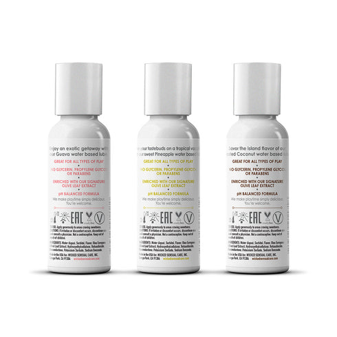 Wicked Sensual Care Tropical Travel Trio